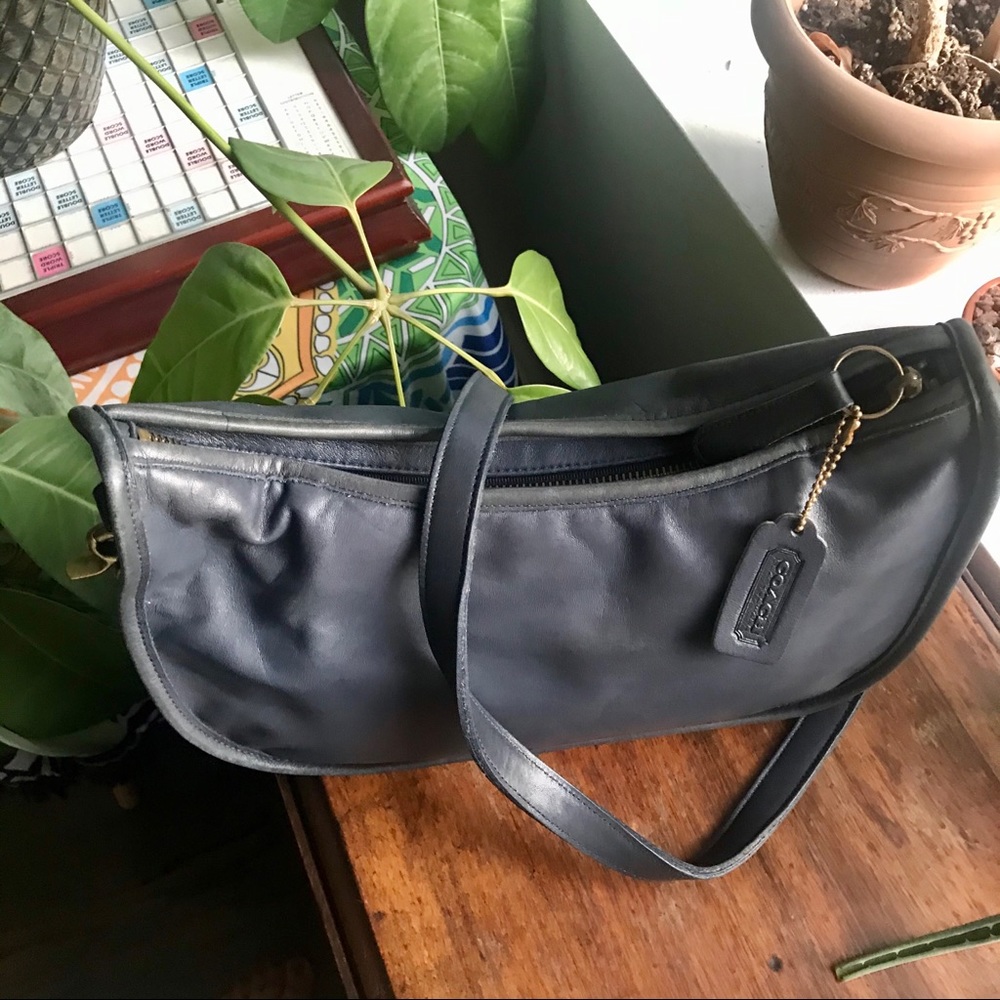VTG Coach Crossbody in Blue - Picture 2 of 10